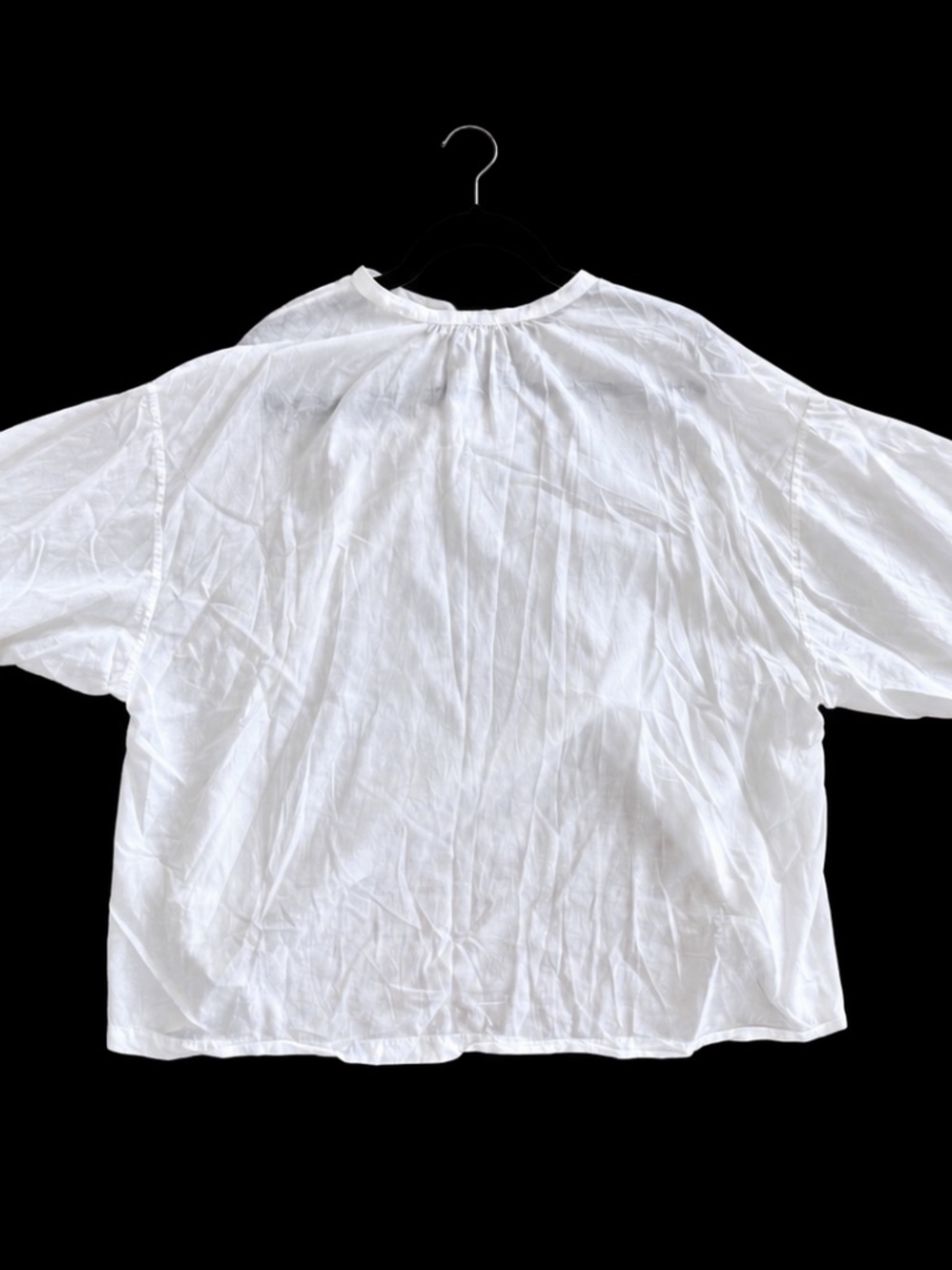 DOEN Jane Blouse in Salt (white) - Picture 7 of 9